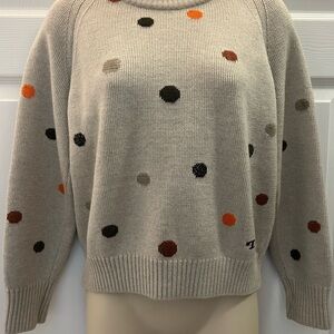 Tory Burch Polka Dot Sweater small